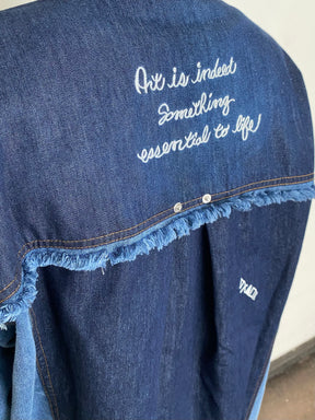 グラフィティデニムシャツ | GRAFFITI DENIM SHIRT