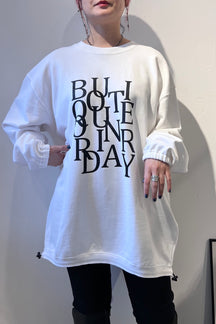 Boutique Ordinary (ブティーク オーディナリー) ランダムタイポスロゴウェット bo23-331t レディース　ストリート