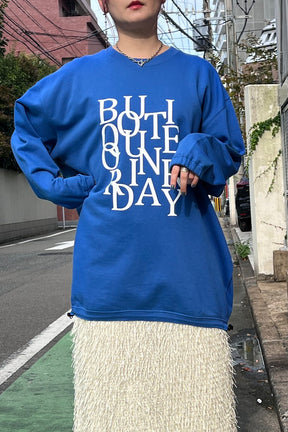 Boutique Ordinary (ブティーク オーディナリー) ランダムタイポスロゴウェット bo23-331t レディース　ストリート
