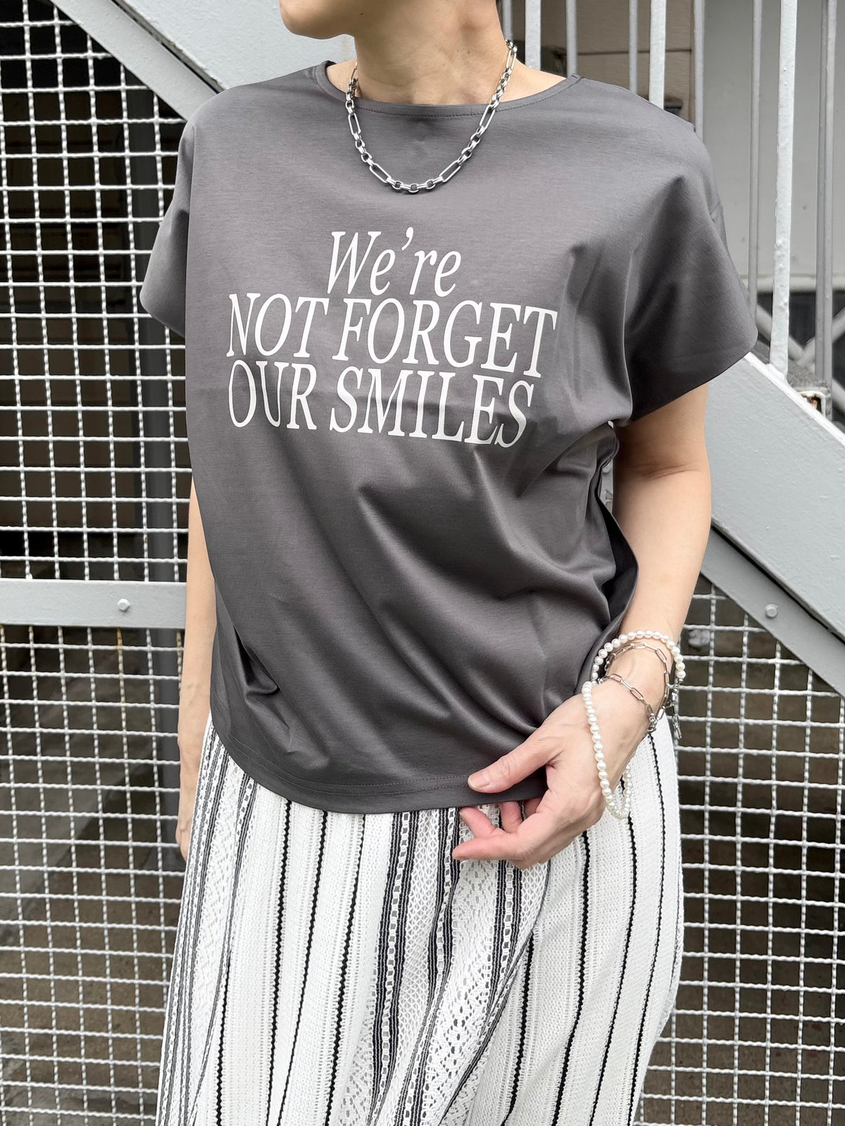 シルケットロゴT