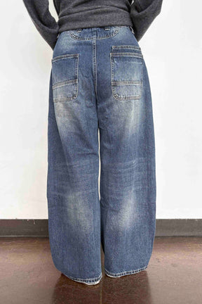 フェードコクーンデニムパンツ