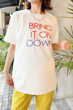 sfide(スフィーデ)BRING IT ロゴTシャツ　1242011 ホワイト