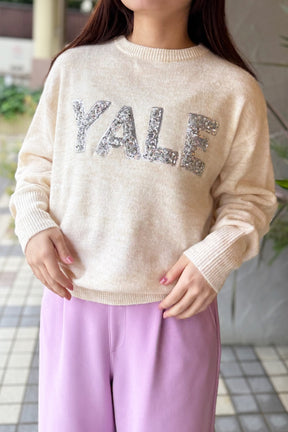huitieme nid(ユイッティームニ) YALEニット 743600　アイボリー