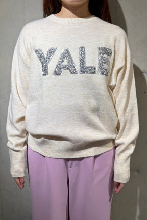 huitieme nid(ユイッティームニ) YALEニット 743600　アイボリー