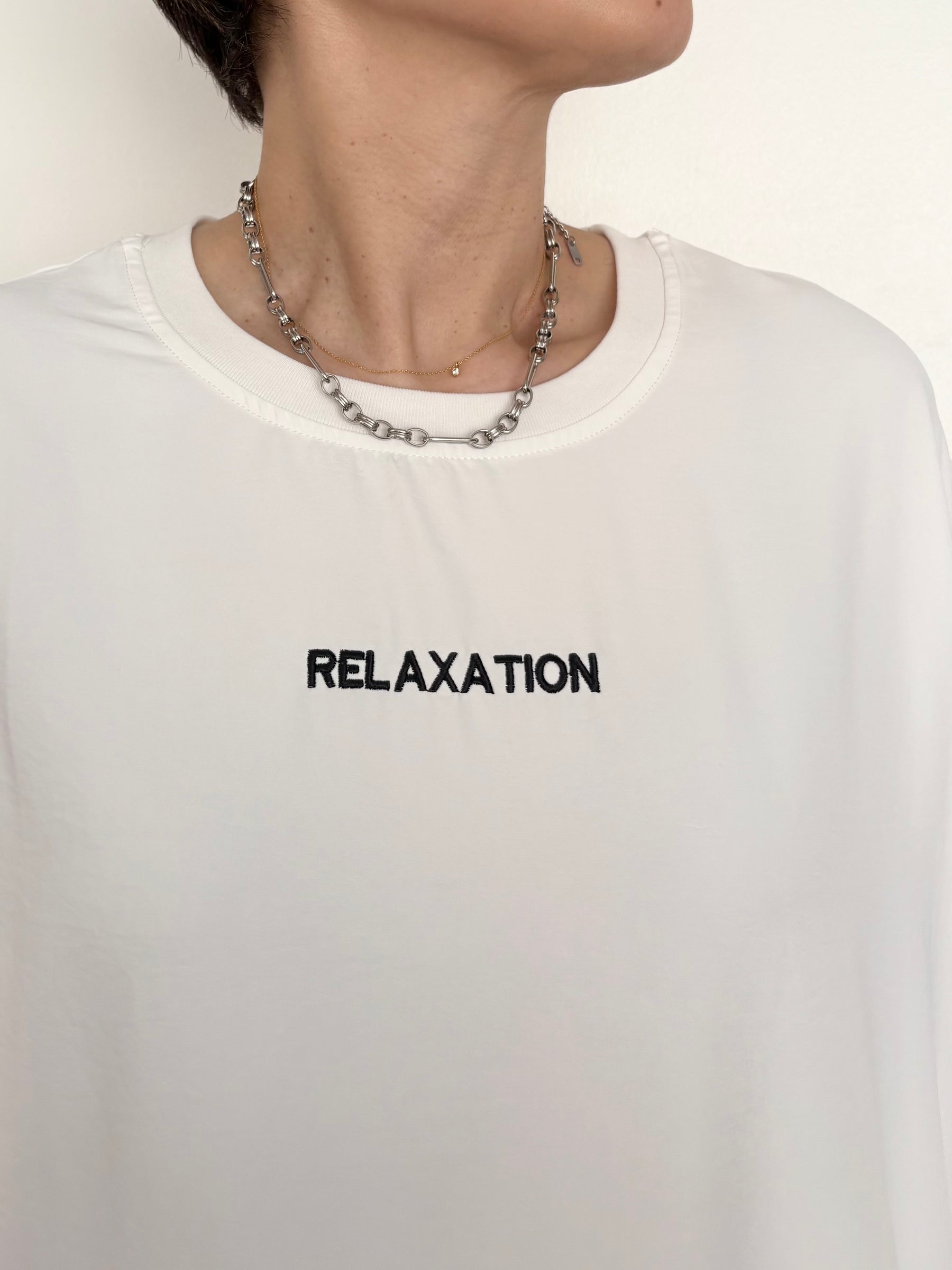 ロゴ刺繍フレンチスリーブTOPS