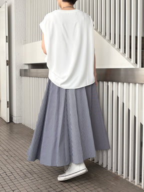 ストライプハギスカート.
