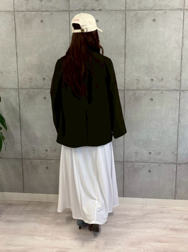 袖スリットダブルジャケット