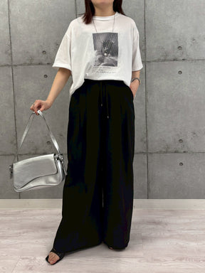 リラックスワイドパンツ