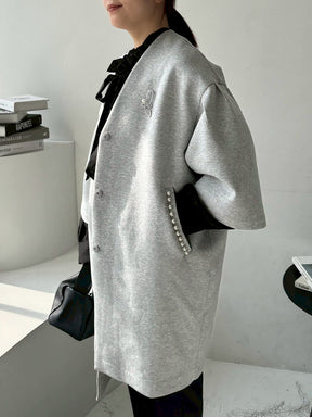 ポケットパール付きコート