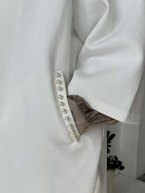 ポケットパール付きコート