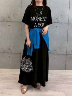 ロゴプリントTシャツ