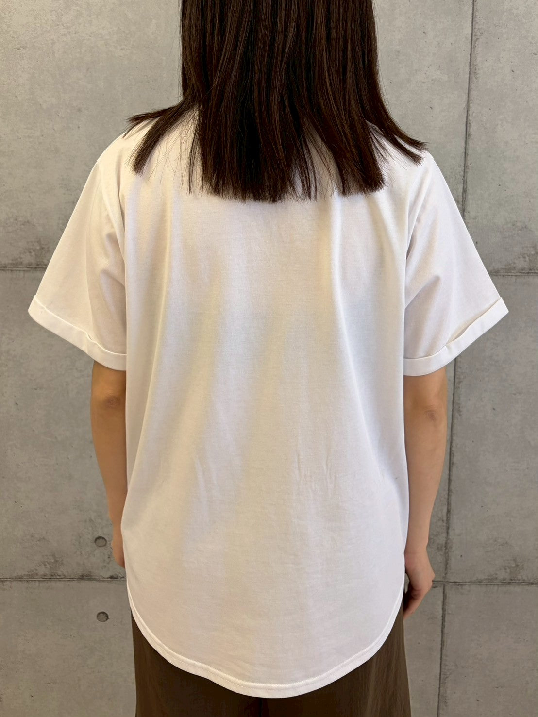 ハート×ロゴ刺繍Tシャツ