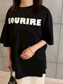 BIGシルエットロゴプリントTシャツ