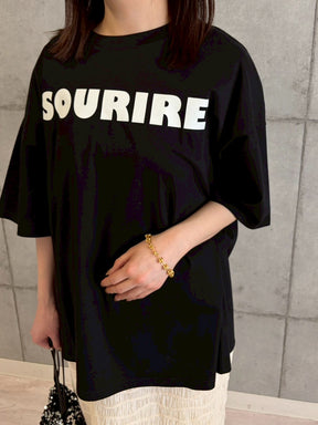 BIGシルエットロゴプリントTシャツ