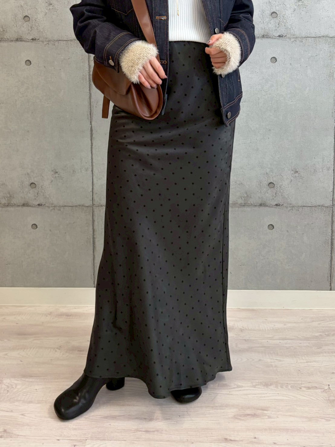 柄プリントマーメイドスカート