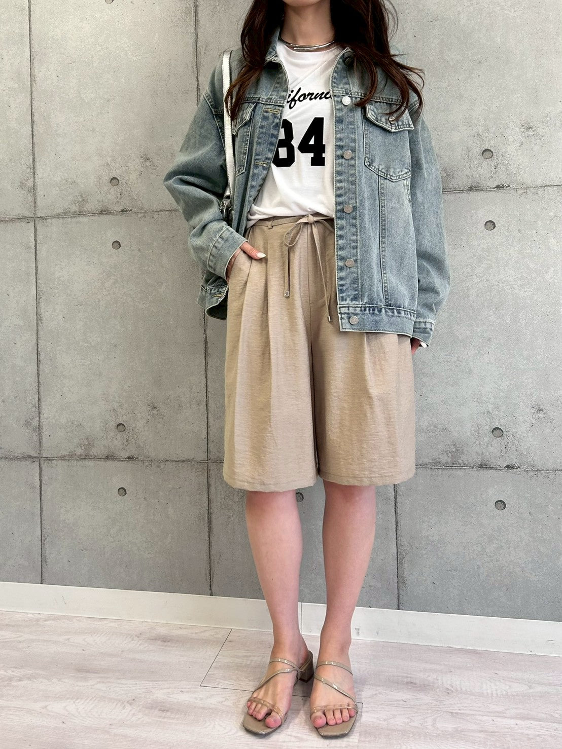 リラックスショートパンツ
