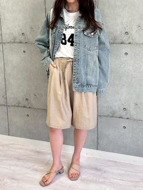リラックスショートパンツ
