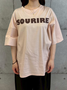 BIGシルエットロゴプリントTシャツ