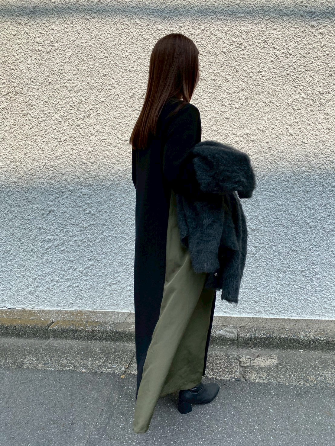 ミリタリー風ドッキングワンピース