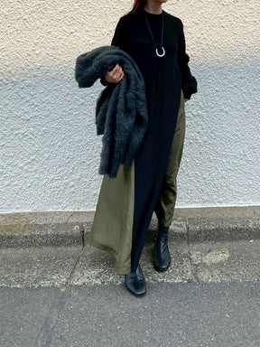 ミリタリー風ドッキングワンピース