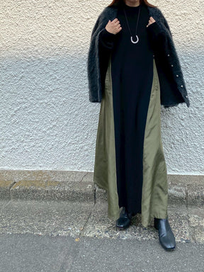 ミリタリー風ドッキングワンピース