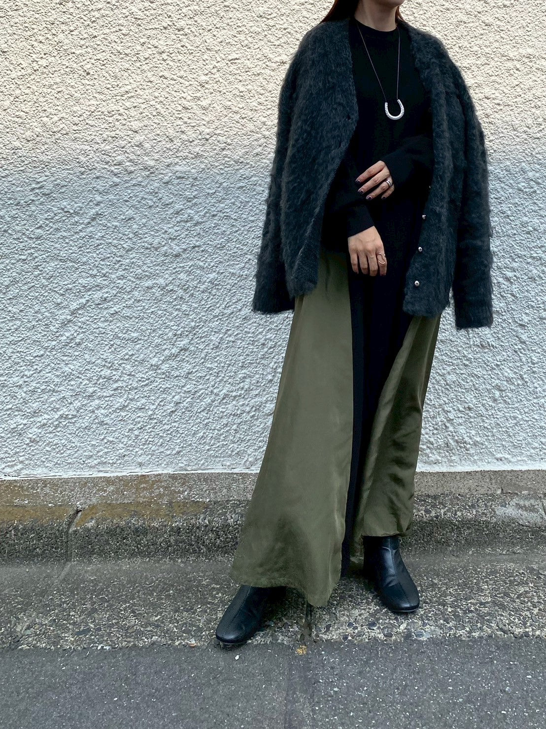 ミリタリー風ドッキングワンピース