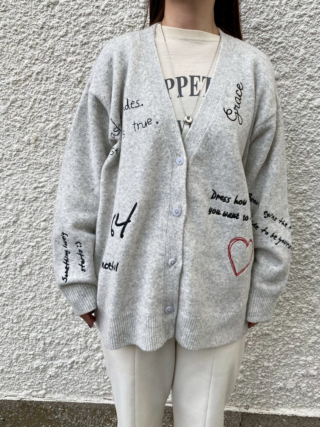 【新品未開封】Yanyan Rosie ニット カーディガン Mサイズ YanYan / ヤンヤン | × Ron Herman ロンハーマン Rosie Kungfu