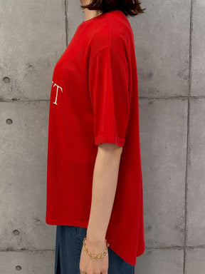 ロゴプリントTシャツ