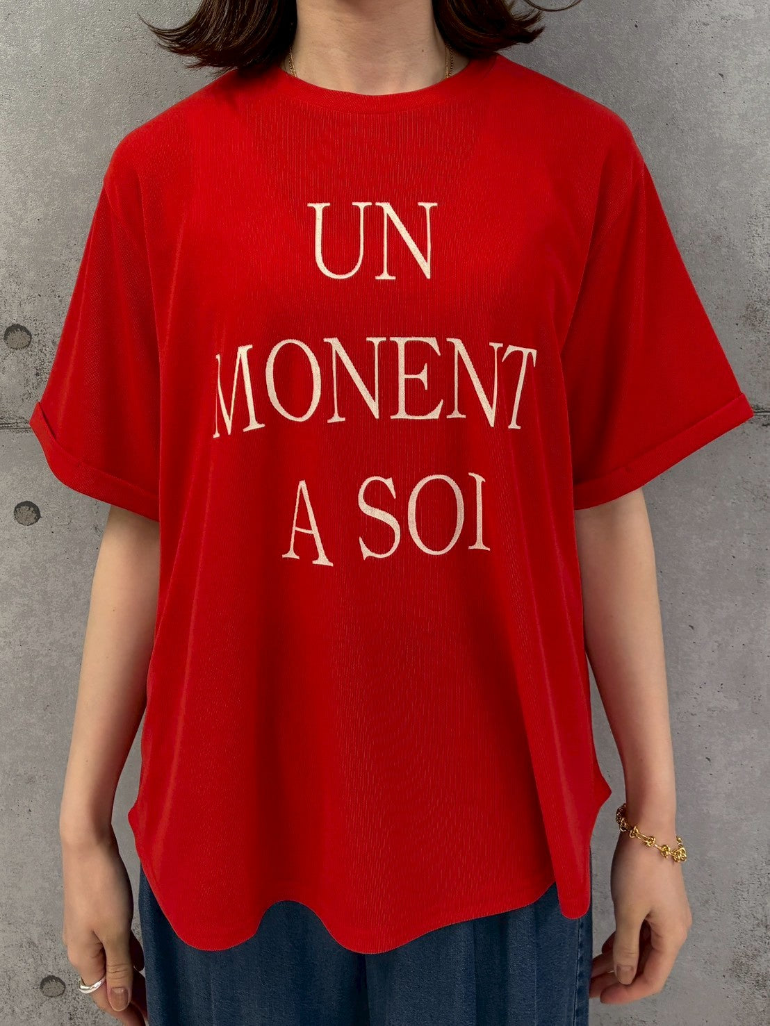 ロゴプリントTシャツ
