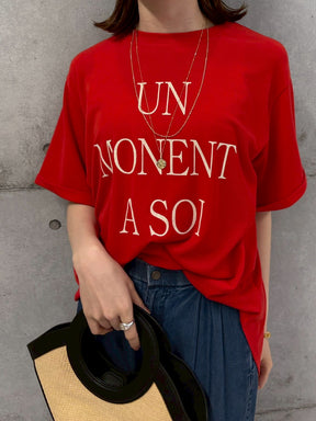 ロゴプリントTシャツ