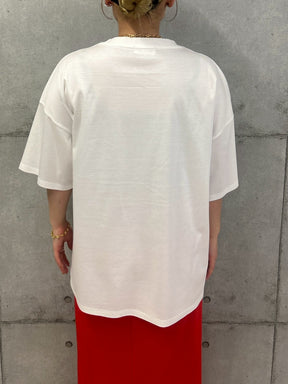 BIGシルエットロゴプリントTシャツ