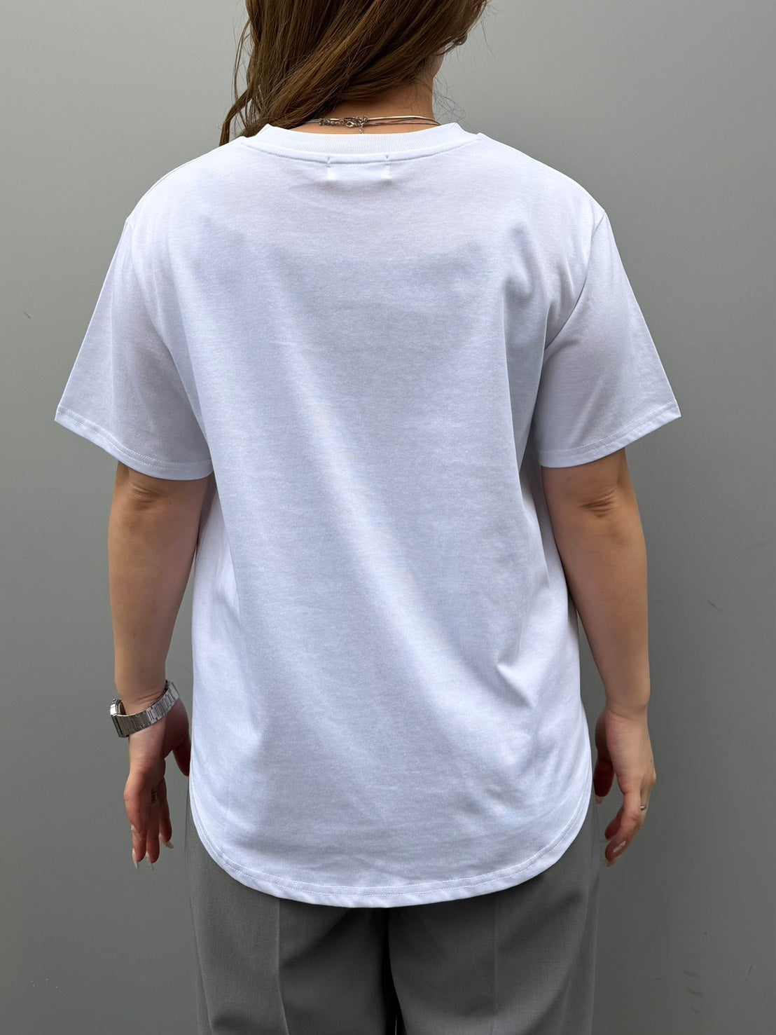 フレンチブルドッグコード刺繍Tシャツ