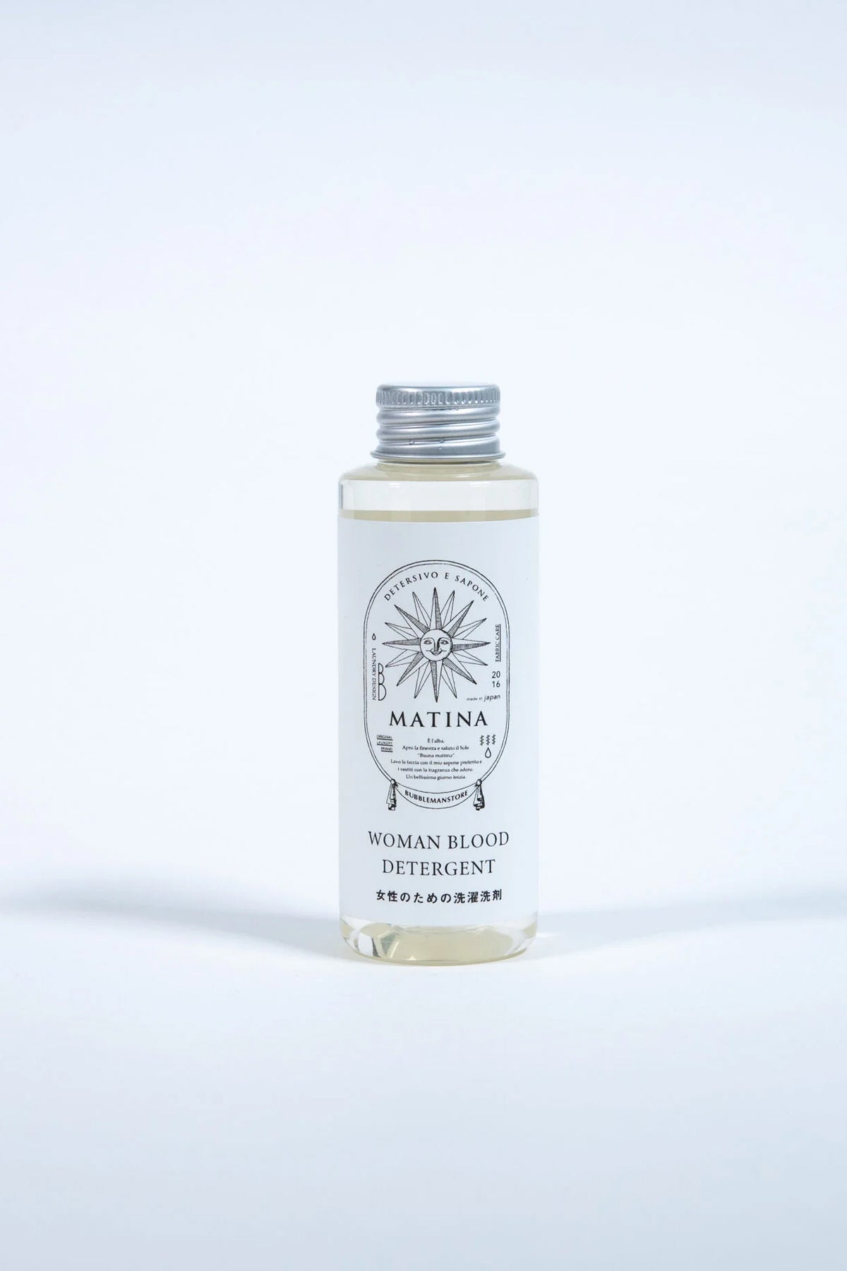 女性のための洗濯洗剤 詰め替えボトル100ml