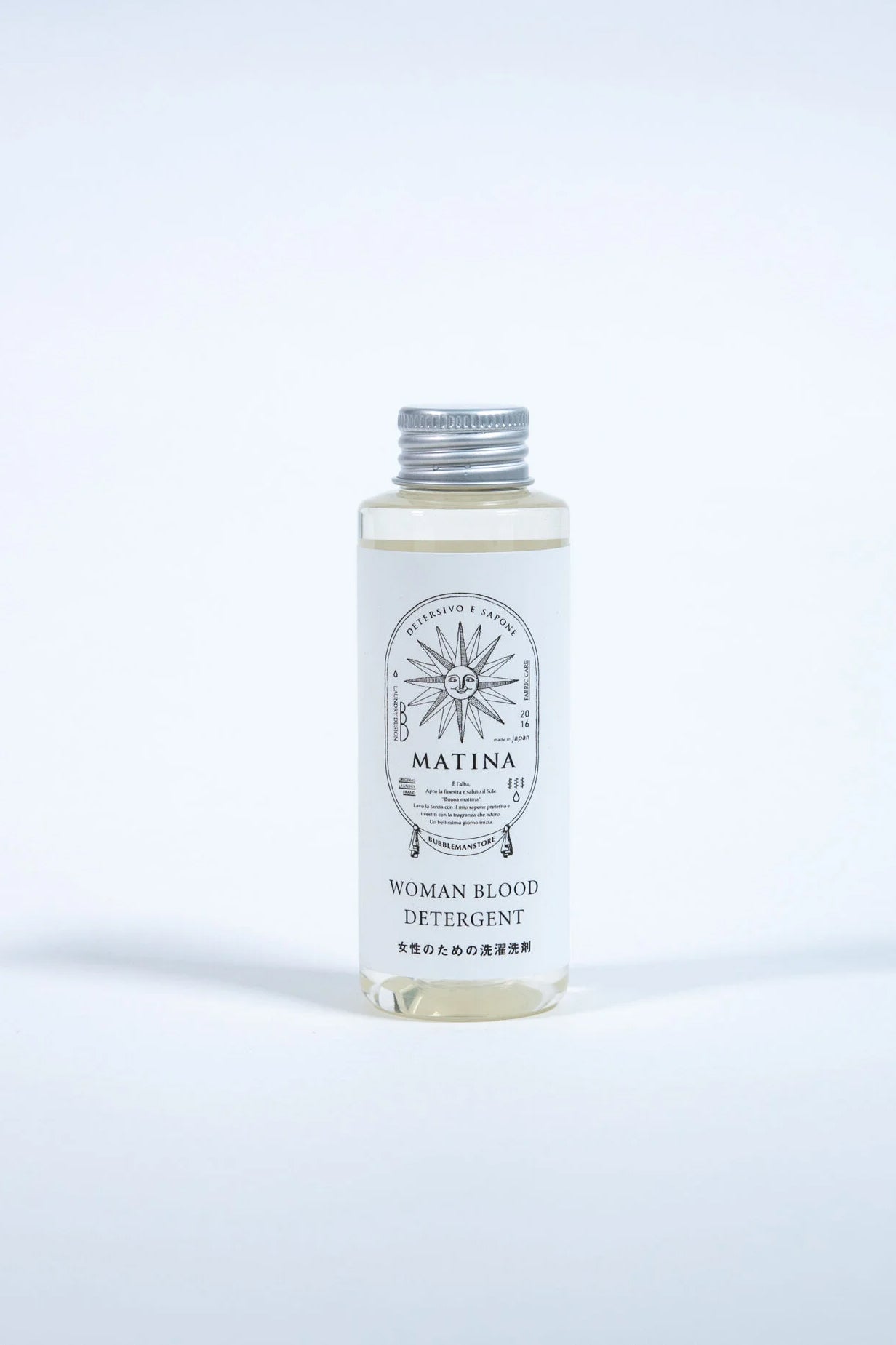 女性のための洗濯洗剤 詰め替えボトル100ml