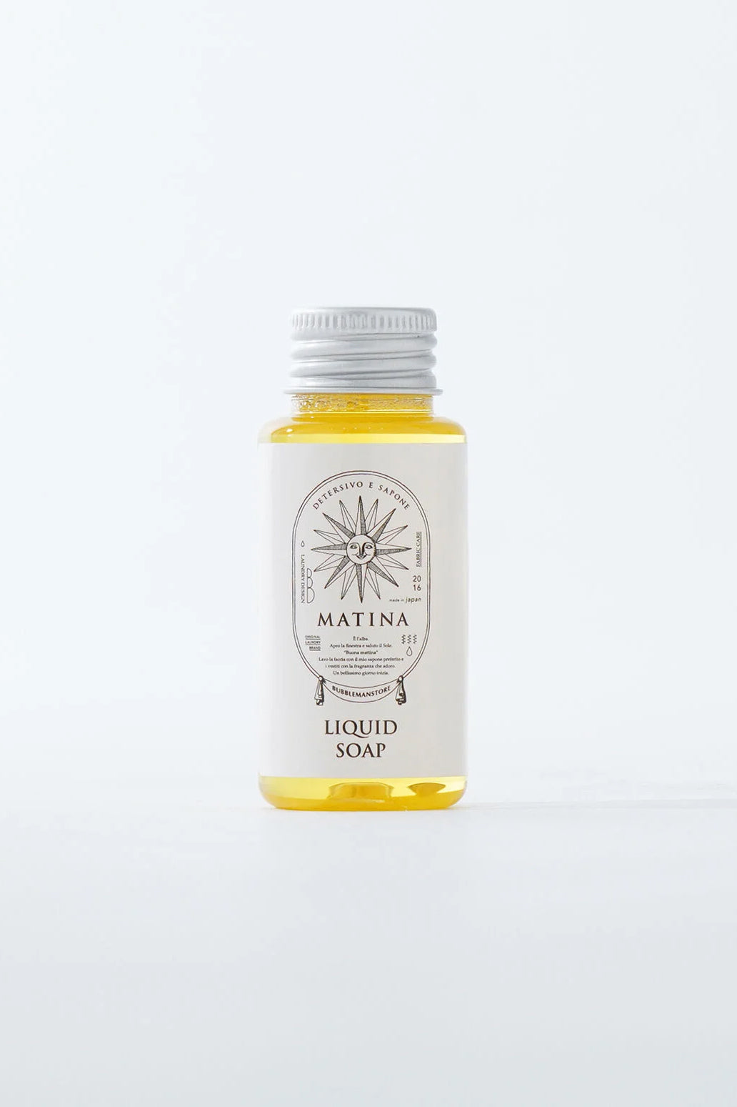 肌に優しい液体石けんトラベルボトル　50ml　