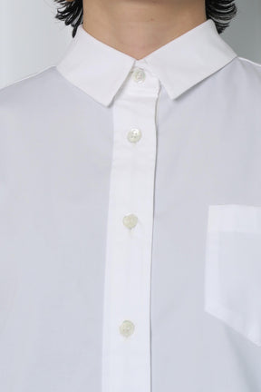 Aラインロングシャツ